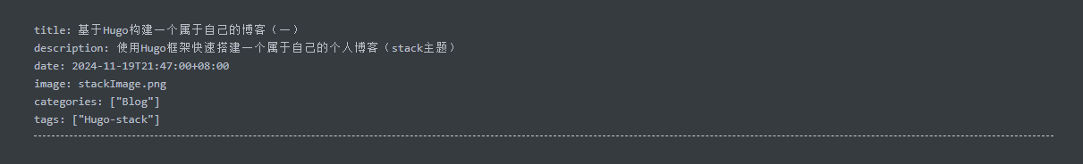 blog info normal